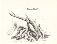 Humorous cards by Mahlon "Lonnie" Fawcett