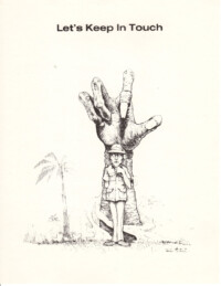 Humorous cards by Mahlon "Lonnie" Fawcett