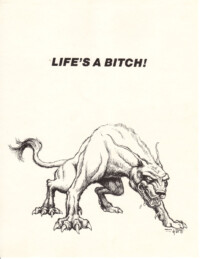 Humorous cards by Mahlon "Lonnie" Fawcett